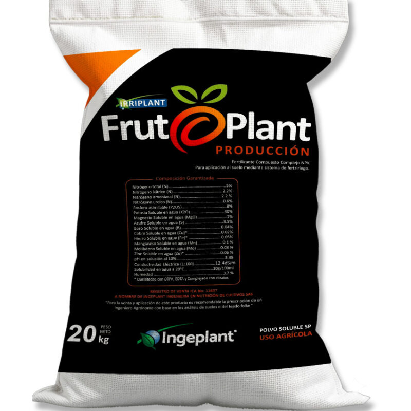 IRRIPLANT FRUTOPLANT PRODUCCION