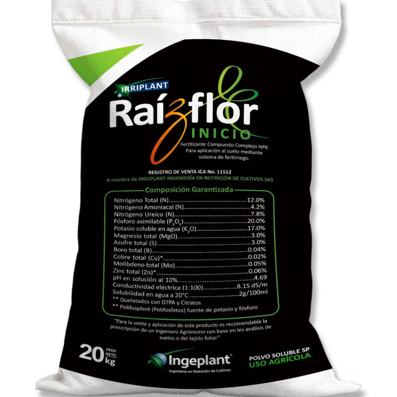 IRRIPLANT  RAIZFLOR INICIO